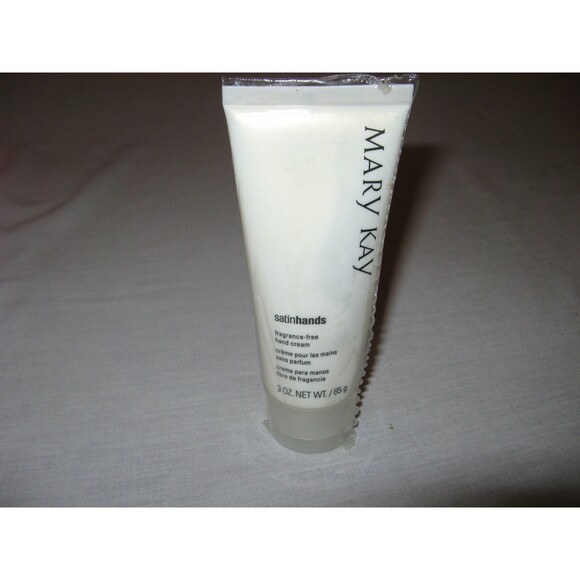 Mary Kay Satin Hands FRAGRANCE-FREE HAND CREAM Moisturize Soft Skin 3 oz/85g New - Picture 1 of 2